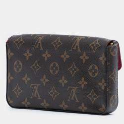 Pre Owned Louis Vuitton Brown Monogram Pochette Felicie