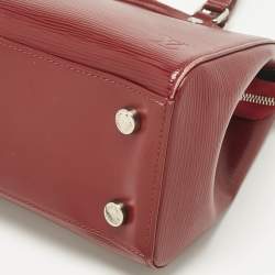 Pre Owned Louis Vuitton Red Epi Leather Brea MM Bag