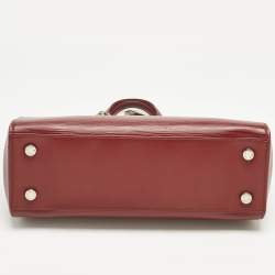 Pre Owned Louis Vuitton Red Epi Leather Brea MM Bag