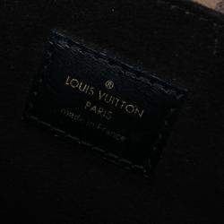 Pre Owned Louis Vuitton Brown Monogram Reverse Pochette Metis