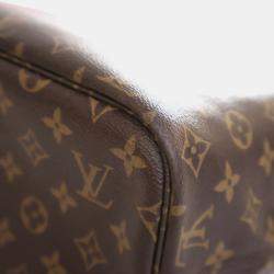 Pre Owned Louis Vuitton Brown Monogram V Neverfull MM