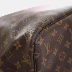 Pre Owned Louis Vuitton Brown Monogram V Neverfull MM
