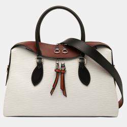 Pre Owned Louis Vuitton White Epi Tuileries