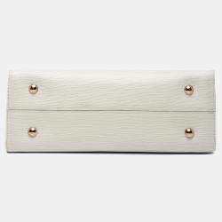 Pre Owned Louis Vuitton White Epi Tuileries