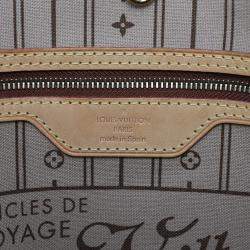 Pre Owned Louis Vuitton Brown Monogram Neverfull MM