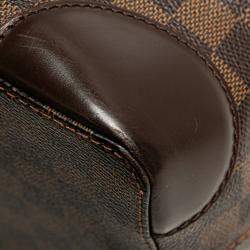 Pre Owned Louis Vuitton Brown Damier Ebene Hampstead MM