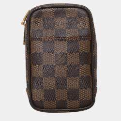 Pre Owned Louis Vuitton Damier Ebene Okapi PM Pouch