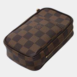 Pre Owned Louis Vuitton Damier Ebene Okapi PM Pouch