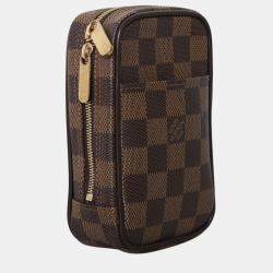 Pre Owned Louis Vuitton Damier Ebene Okapi PM Pouch