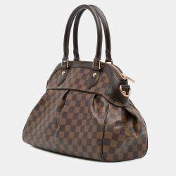 Pre Owned Louis Vuitton Brown Damier Ebene Trevi PM