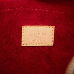 Pre Owned Louis Vuitton Brown Monogram Croissant GM