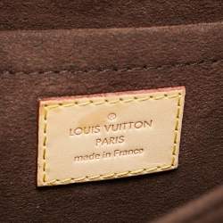 Pre Owned Louis Vuitton Monogram Canvas Pochette Metis Bag