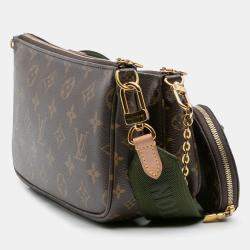 Pre Owned Louis Vuitton Brown Monogram Multi Pochette Accessoires