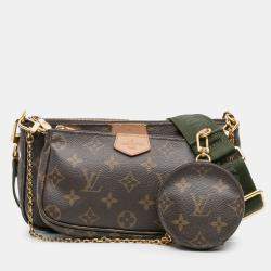 Pre Owned Louis Vuitton Brown Monogram Multi Pochette Accessoires