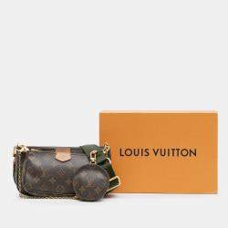 Pre Owned Louis Vuitton Brown Monogram Multi Pochette Accessoires