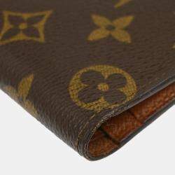 Pre Owned Louis Vuitton Monogram Porte Billets Cartes Credit Wallet
