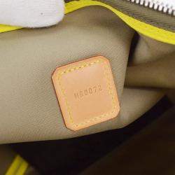 Pre Owned Louis Vuitton Yellow Damier Geant LV Cup America Cube
