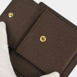 Pre Owned Louis Vuitton Damier Portefeuille Marco Wallet Purse