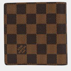 Pre Owned Louis Vuitton Damier Portefeuille Marco Wallet Purse