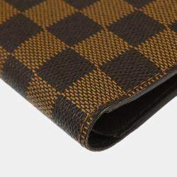 Pre Owned Louis Vuitton Damier Portefeuille Marco Wallet Purse