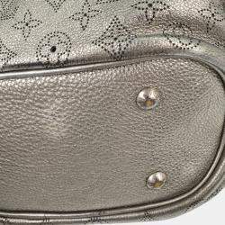 Pre Owned Louis Vuitton Silver Mahina XS Shoulder Bag