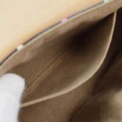 Pre Owned Louis Vuitton Black Multicolor Sologne Shoulder Bag