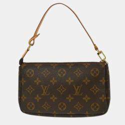 Pre Owned Louis Vuitton Monogram Cherry Pochette Accessoires Handbag