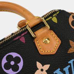 Pre Owned Louis Vuitton Multicolor Mini Speedy 2way Handbag