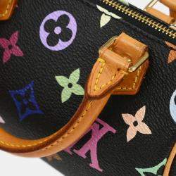 Pre Owned Louis Vuitton Multicolor Mini Speedy 2way Handbag