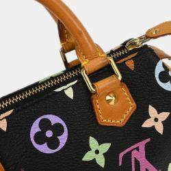 Pre Owned Louis Vuitton Multicolor Mini Speedy 2way Handbag