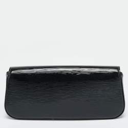 Pre Owned Louis Vuitton Black Electric Epi Leather Sobe Clutch
