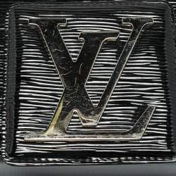 Pre Owned Louis Vuitton Black Electric Epi Leather Sobe Clutch