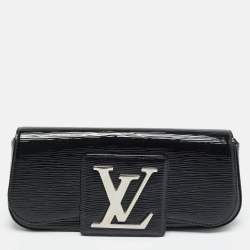 Pre Owned Louis Vuitton Black Electric Epi Leather Sobe Clutch