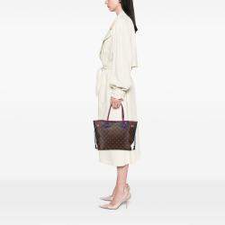 Pre Owned Louis Vuitton Brown Monogram Totem Neo Neverfull MM