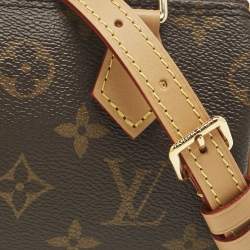Pre Owned Louis Vuitton Monogram Canvas Nano Speedy Bag