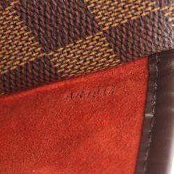Pre Owned Louis Vuitton Brown Damier Ebene Sarria Horizontal