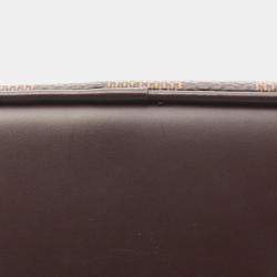 Pre Owned Louis Vuitton Brown Damier Ebene Sarria Horizontal