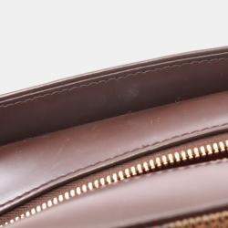 Pre Owned Louis Vuitton Brown Damier Ebene Sarria Horizontal