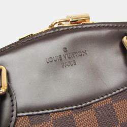 Pre Owned Louis Vuitton Damier Verona Pm Shoulder Bag Ebene