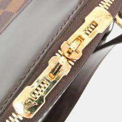 Pre Owned Louis Vuitton Damier Verona Pm Shoulder Bag Ebene