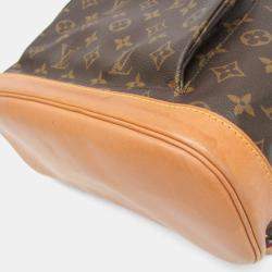 Pre Owned Louis Vuitton Monogram Montsouris Gm Backpack Monogram