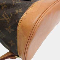 Pre Owned Louis Vuitton Monogram Montsouris Gm Backpack Monogram