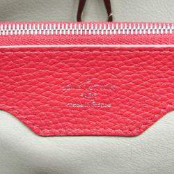 Pre Owned Louis Vuitton Parnassea Capucines Gm Handbag Red Color