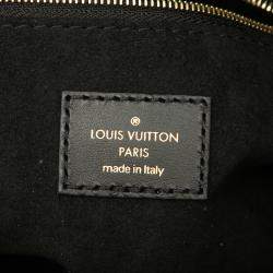 Pre Owned Louis Vuitton Black Monogram Empreinte Onthego PM