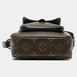 Pre Owned Louis Vuitton Brown Monogram Macassar Christopher Wearable
