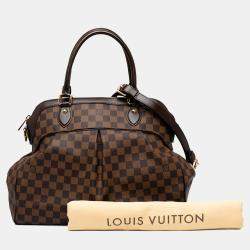 Pre Owned Louis Vuitton Brown Damier Ebene Trevi GM