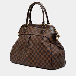 Pre Owned Louis Vuitton Brown Damier Ebene Trevi GM