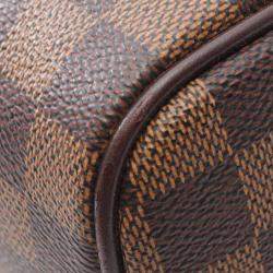 Pre Owned Louis Vuitton Brown Damier Ebene Nolita