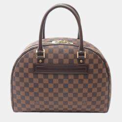Pre Owned Louis Vuitton Brown Damier Ebene Nolita