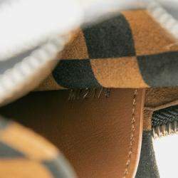 Pre Owned Louis Vuitton Grey Damier Colors Valisette Verticale